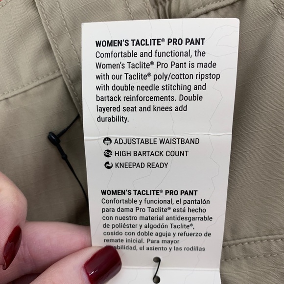 5.11 Tactical Taclite Ripstop Pant in Khaki Sz 14R - Picture 11 of 16